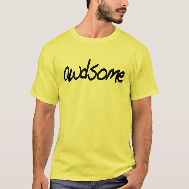 Camiseta awdsome (Anverso)