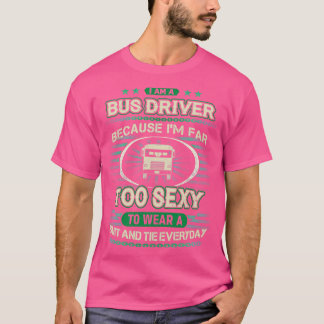 Camiseta Awesome Bus Driver Hoodie