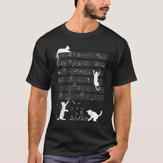 Camiseta Awesome Ca Music  Music Note Clef Musician (Anverso)