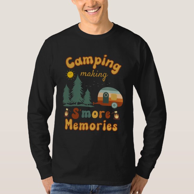Camiseta Awesome Camping Making S more Memories Camping (Anverso)
