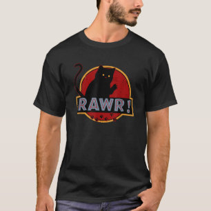 Camiseta Awesome Cat Rawr
