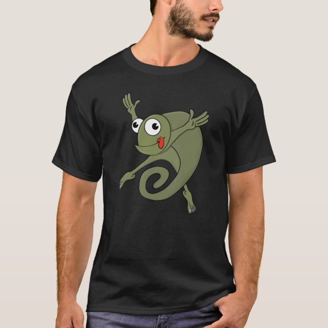 Camiseta Awesome Chameleon (Anverso)