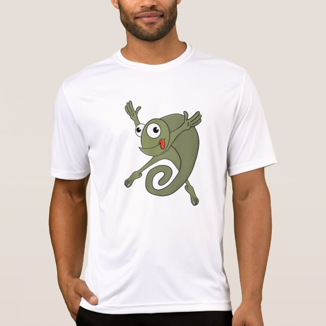 Camiseta Awesome Chameleon (Anverso)