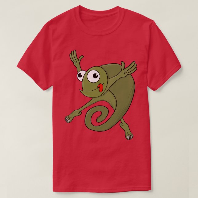 Camiseta Awesome Chameleon (Diseño del anverso)