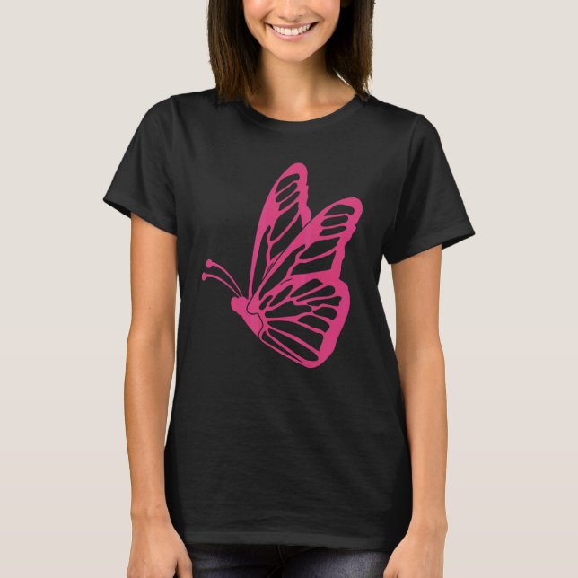 Camiseta Awesome Cute Tee Butterfly Grunge Fairycore Gótico (Anverso)