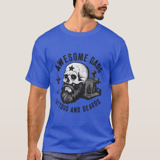 Camiseta Awesome Dads Haveattoos Y Bears Día De Padres