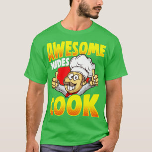 Camiseta Awesome Dudes Cook