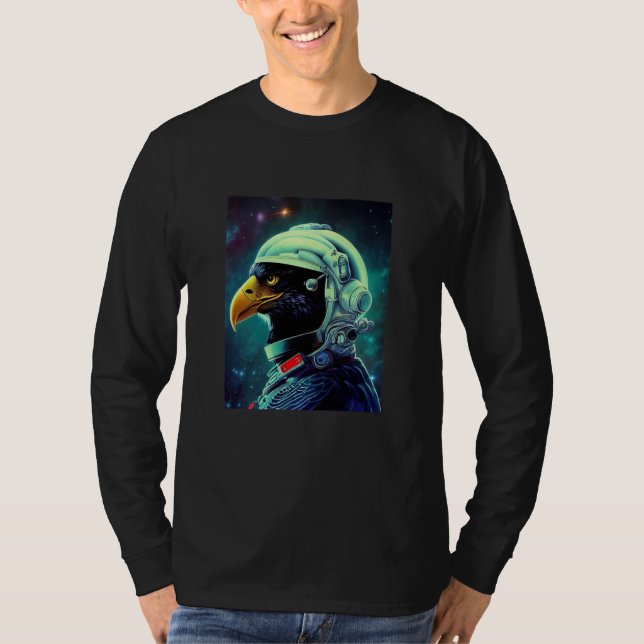 Camiseta Awesome Eagle Astronaut Cosmonaut Astronomy Astrop (Anverso)