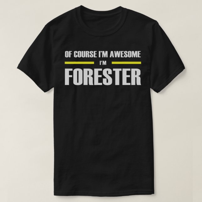 Camiseta Awesome Forester (Diseño del anverso)