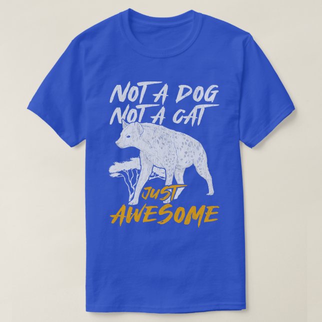 Camiseta Awesome Hyena (Diseño del anverso)