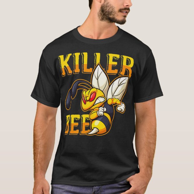 Camiseta Awesome Killer Bee Hornet Yellowjacket Honeybee Lo (Anverso)