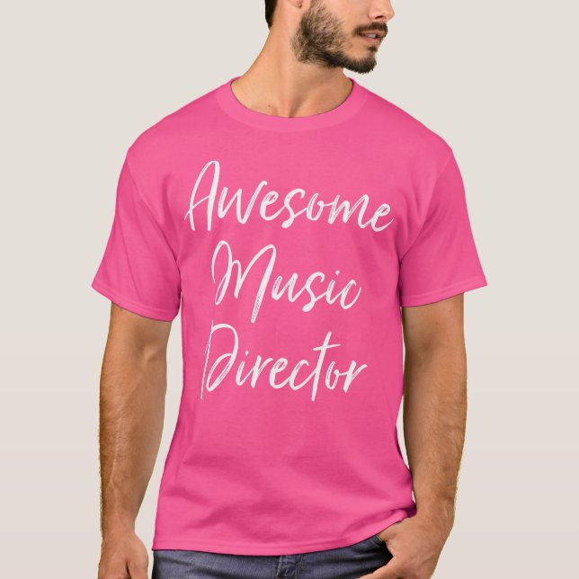 Camiseta Awesome Music Director Theatre Orchestra Appreciat (Anverso)