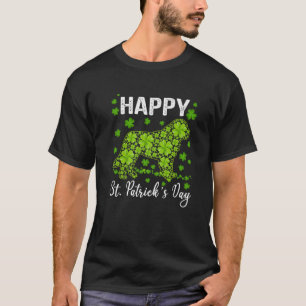 Camiseta Awesome Newfoundland Saint Patrick's Day Dog Dad M