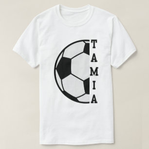 Camiseta Awesome Nombre Personalizado Soccer Ball Sports