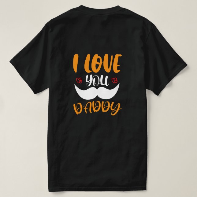 Camiseta Awesome Papa (Reverso del diseño)