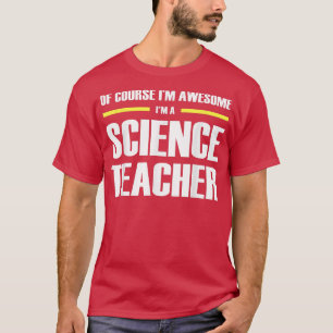 Camiseta Awesome Science Teacher 107