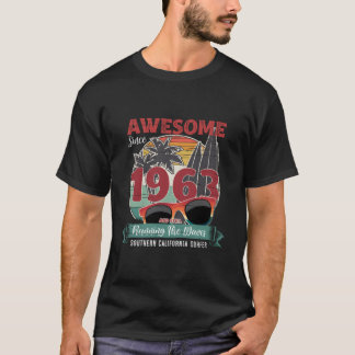 Camiseta Awesome Since 1963 Surf Anniversary