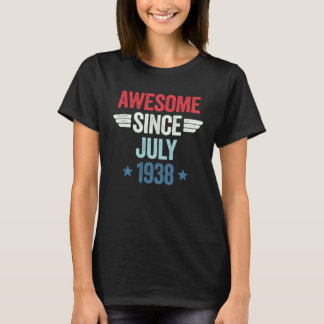 Camiseta Awesome Since July 1938
