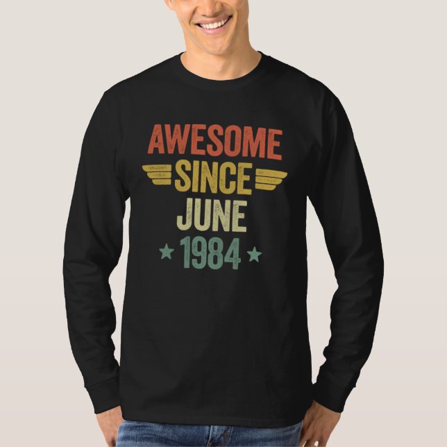 Camiseta Awesome Since June 1984 (Anverso)
