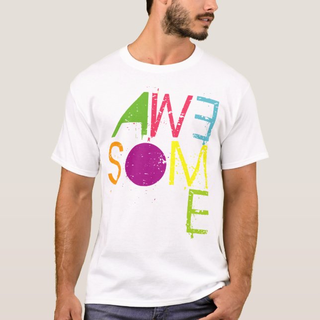 Camiseta awesomecolor (Anverso)