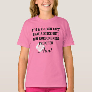 Camiseta Awesomeness viene de la tía T-Shirt