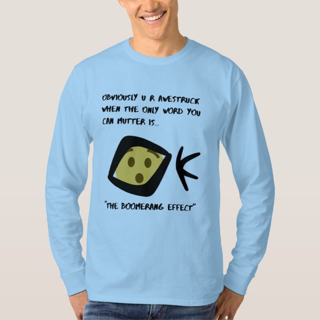 Camiseta Awestructurk - Básico - Boomerange de manga larga (Anverso)