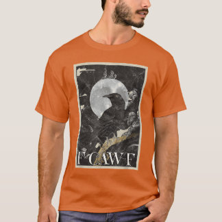 Camiseta awF Raven Crow Pun Grunge Gótico