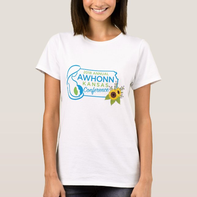 Camiseta AWHONN Kansas Conference 2018 (Anverso)