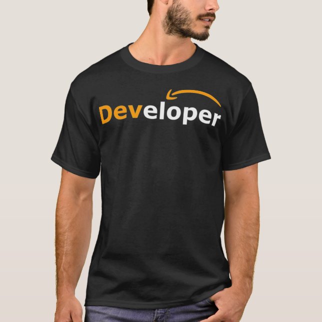 Camiseta AWS Microservices Morden Cloud Developers  (Anverso)