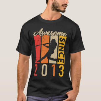 Camiseta Awsome Since 2013 Baseball Player
