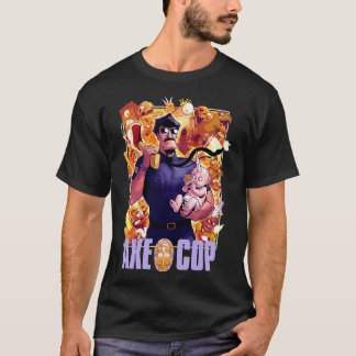 Camiseta Ax Cop Merch Classic TShirt