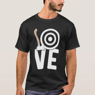 Camiseta Ax De Amor Arrojando Ax Thrower Ax Thrower Ax