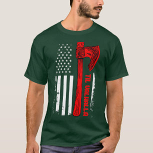 Camiseta Ax Flag Norse Mythology TShirt