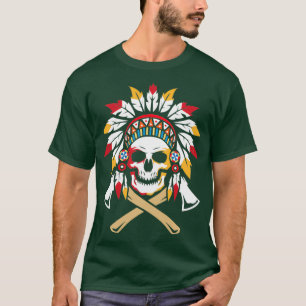Camiseta Ax indígena nativo americano 3