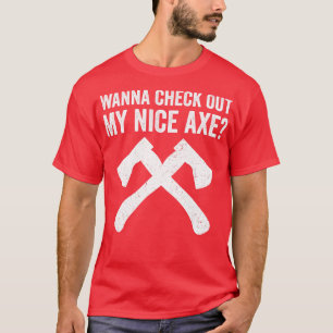 Camiseta Ax Lanzando Divertido Ax Thrower Pun