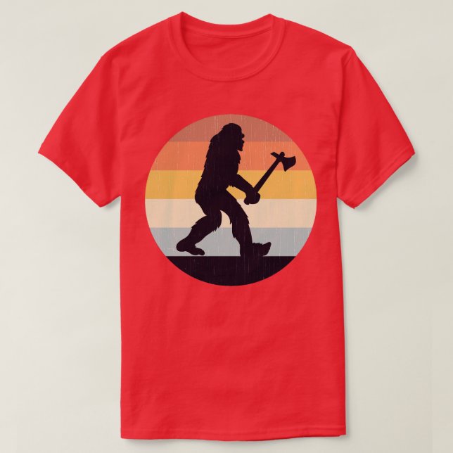 Camiseta Ax Lanzando Pie Grande 3 (Diseño del anverso)