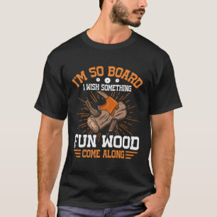 Camiseta Ax Lumberjack Woodcut Pun por un Pu