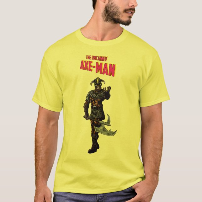 Camiseta Ax-Man inusual (Anverso)