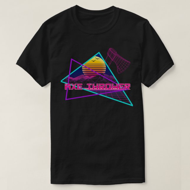 Camiseta Ax Thrower de 80 (Diseño del anverso)