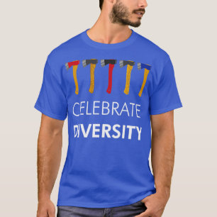 Camiseta Ax Throwing Celebra la Diversidad Classic TShirt