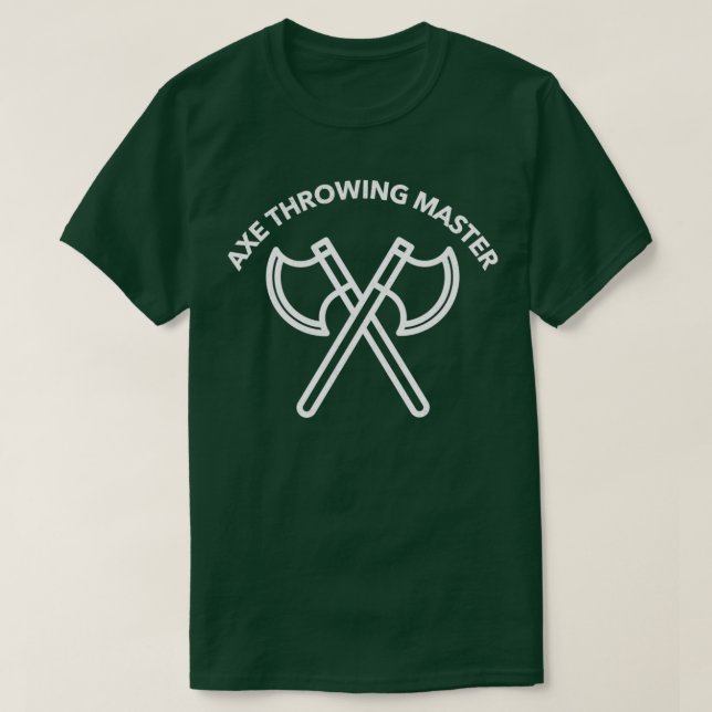Camiseta Ax Throwing Master Classic TShirt (Diseño del anverso)