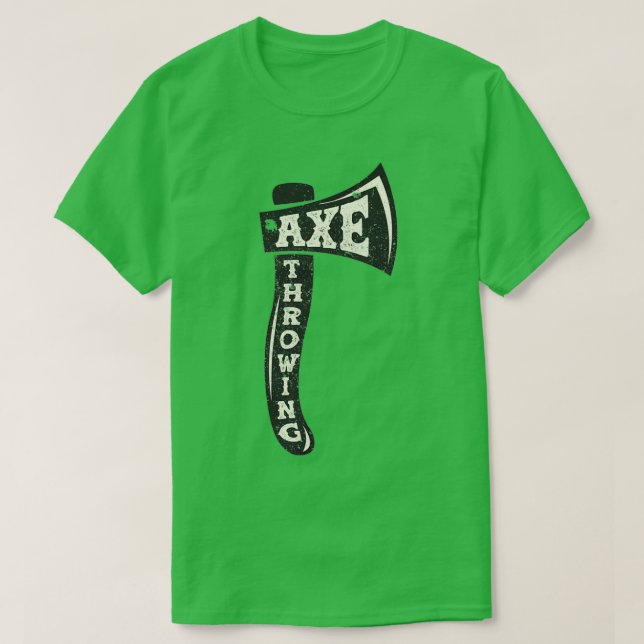 Camiseta Ax Tirowing Funny Axepert Retro Hatchet Tossing G (Diseño del anverso)