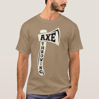 Camiseta Ax Tirowing Funny Axepert Retro Hatchet Tossing G