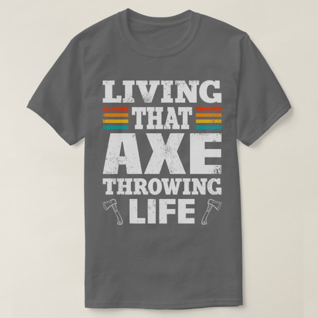 Camiseta Ax Tossing Ax Throwing Ax Lover 11 (Diseño del anverso)