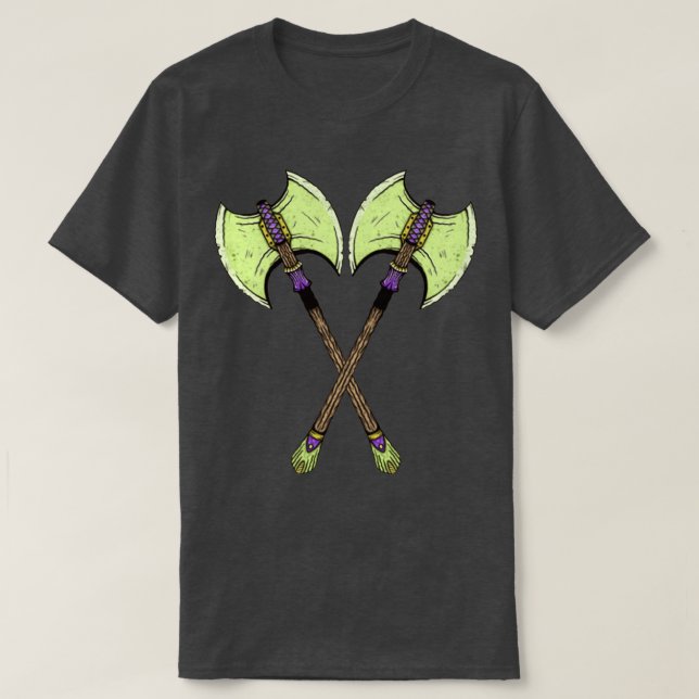 Camiseta Axe Blades (Diseño del anverso)