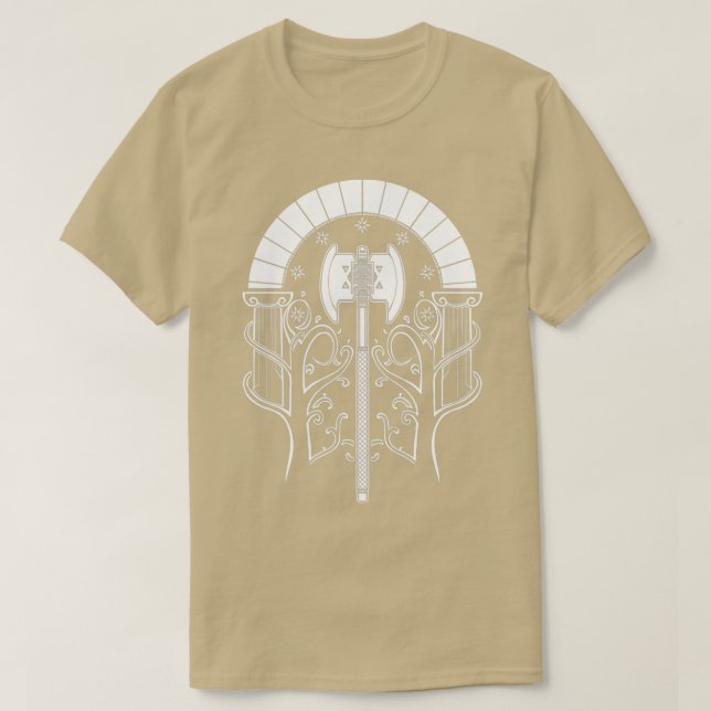 Camiseta Axe de Moria (Diseño del anverso)