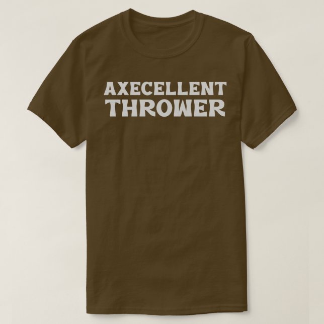 Camiseta Axecellent Thrower Classic TShirt (Diseño del anverso)