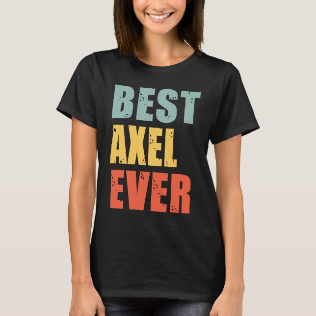 Camiseta Axel Best Ever  Axel (Anverso)