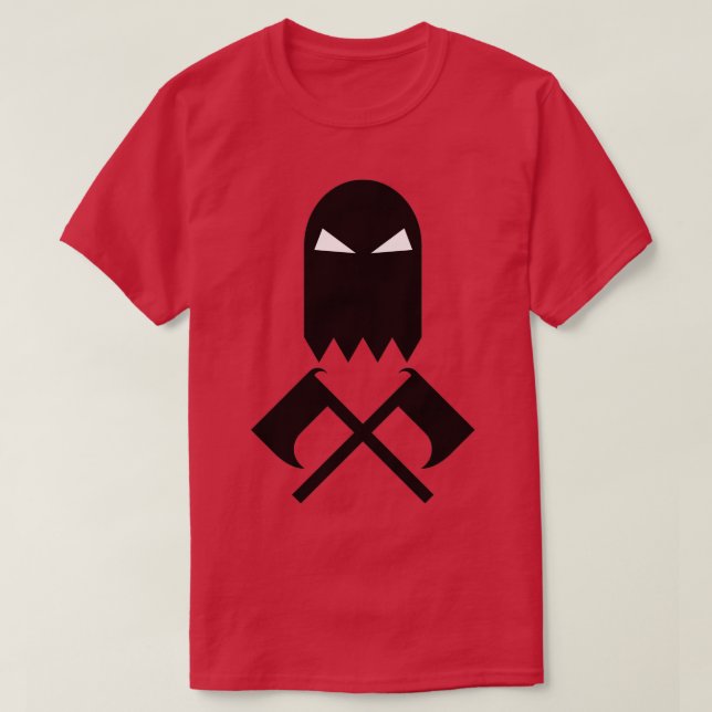 Camiseta Axeman Graphic Black v (Diseño del anverso)