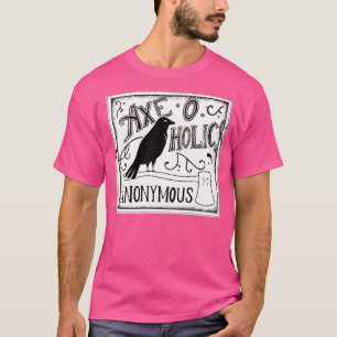 Camiseta AxeOHolics Anonymous Black Raven Classic TShirt